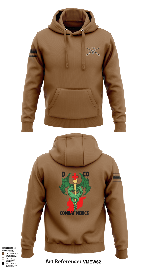 Hoodie, D-co 1-114th, Army, Teamtime, Team time, sublimation, custom sports apparel, team uniforms, spirit wear, spiritwear, sports uniforms, custom shirts, team store, custom team store, fundraiser sports, apparel fundraiser