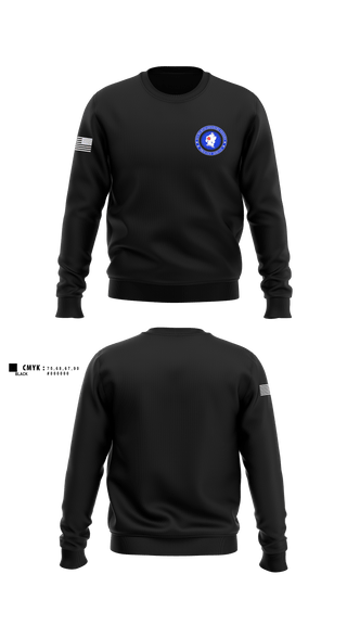 Crew Neck Sweatshirt, 5/87th, , Teamtime, Team time, sublimation, custom sports apparel, team uniforms, spirit wear, spiritwear, sports uniforms, custom shirts, team store, custom team store, fundraiser sports, apparel fundraiser