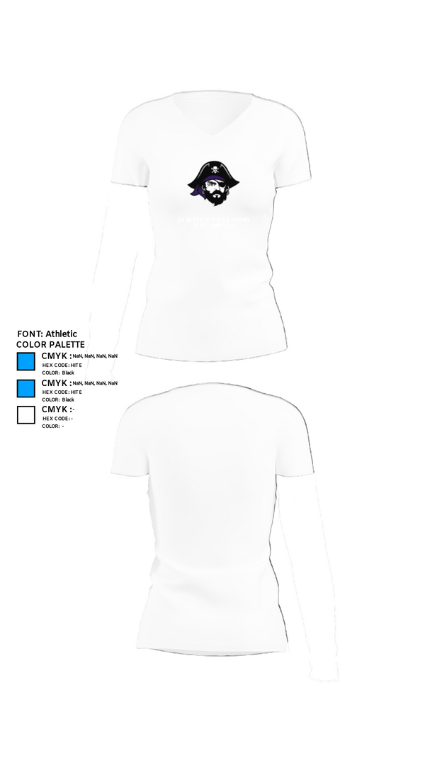 Womens Short Sleeve Vneck Shirt, Grantsburg High School Cross Country, Cross Country, Teamtime, Team time, sublimation, custom sports apparel, team uniforms, spirit wear, spiritwear, sports uniforms, custom shirts, team store, custom team store, fundraiser sports, apparel fundraiser