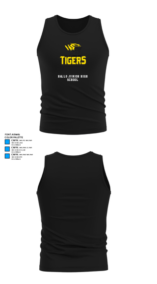 Tank Top, Halls Junior High School, Softball, Teamtime, Team time, sublimation, custom sports apparel, team uniforms, spirit wear, spiritwear, sports uniforms, custom shirts, team store, custom team store, fundraiser sports, apparel fundraiser