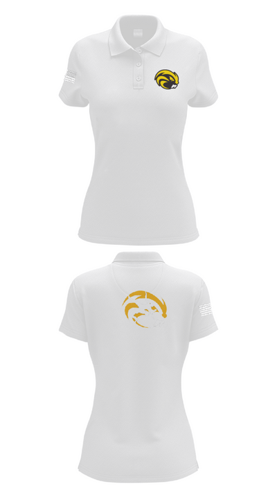 Riverside High School Wrestling 54131905 Women's Short Sleeve Performance Polo  - 17