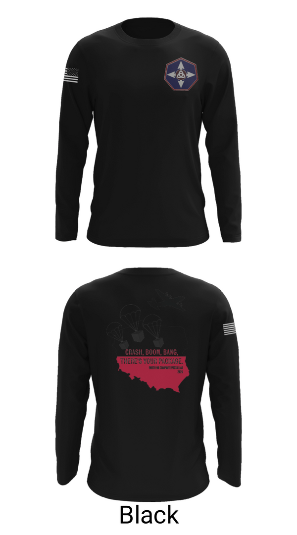 Long Sleeve Performance Shirt, 909th HR Company, Army, Teamtime, Team time, sublimation, custom sports apparel, team uniforms, spirit wear, spiritwear, sports uniforms, custom shirts, team store, custom team store, fundraiser sports, apparel fundraiser