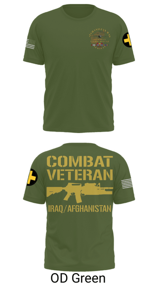 Old School Cotton Feel Shirt, 33rd Infantry, Army, Teamtime, Team time, sublimation, custom sports apparel, team uniforms, spirit wear, spiritwear, sports uniforms, custom shirts, team store, custom team store, fundraiser sports, apparel fundraiser