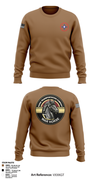 Crew Neck Sweatshirt, 942nd TC, , Teamtime, Team time, sublimation, custom sports apparel, team uniforms, spirit wear, spiritwear, sports uniforms, custom shirts, team store, custom team store, fundraiser sports, apparel fundraiser
