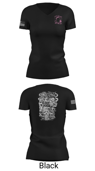 Women's Short Sleeve Vneck Shirt, Lions den, Football, Teamtime, Team time, sublimation, custom sports apparel, team uniforms, spirit wear, spiritwear, sports uniforms, custom shirts, team store, custom team store, fundraiser sports, apparel fundraiser
