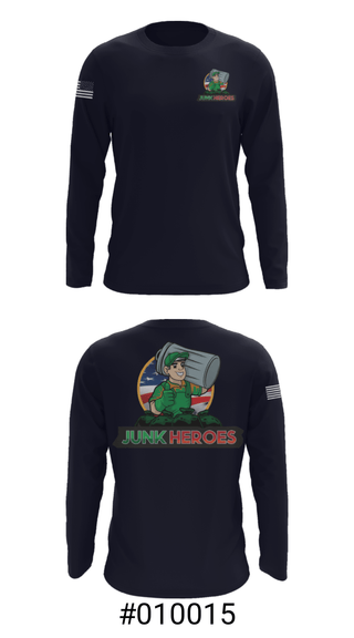 Long Sleeve Performance Shirt, Junk Heroes, , Teamtime, Team time, sublimation, custom sports apparel, team uniforms, spirit wear, spiritwear, sports uniforms, custom shirts, team store, custom team store, fundraiser sports, apparel fundraiser