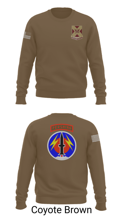 4/9 Field Artillery 56 Command (Pershing) 34975025 Crew Neck Sweatshirt - 5
