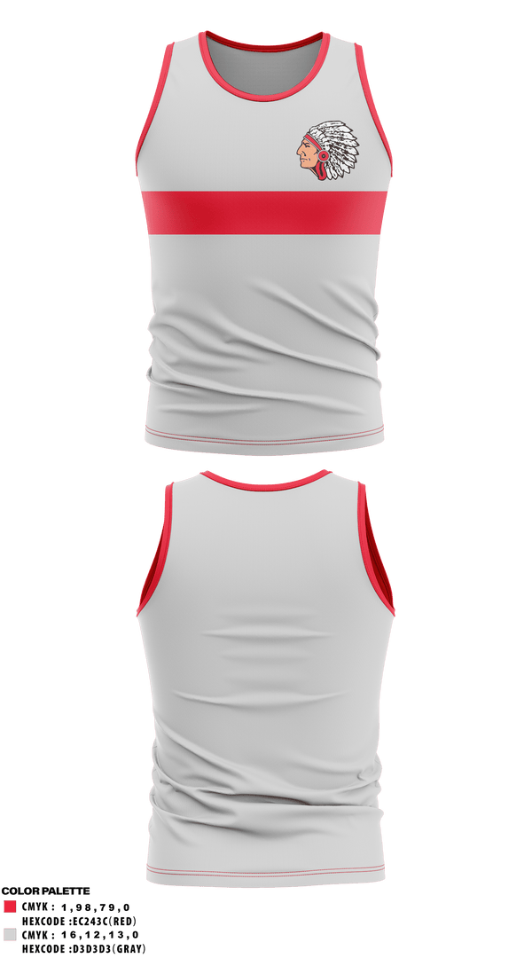 Tank Top, County Line Junior High School Cross Country, Cross Country, Teamtime, Team time, sublimation, custom sports apparel, team uniforms, spirit wear, spiritwear, sports uniforms, custom shirts, team store, custom team store, fundraiser sports, apparel fundraiser