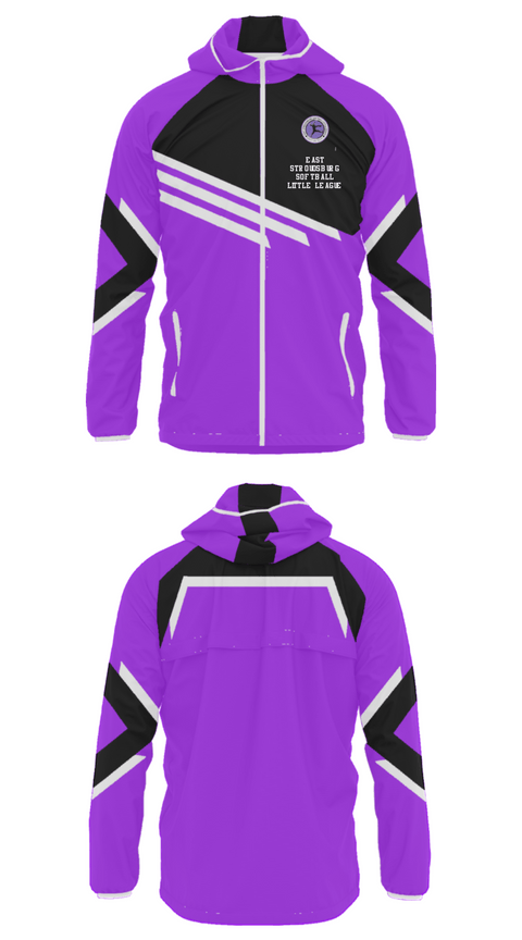 Windbreaker, East Stroudsburg Softball Little League, Softball, Teamtime, Team time, sublimation, custom sports apparel, team uniforms, spirit wear, spiritwear, sports uniforms, custom shirts, team store, custom team store, fundraiser sports, apparel fundraiser