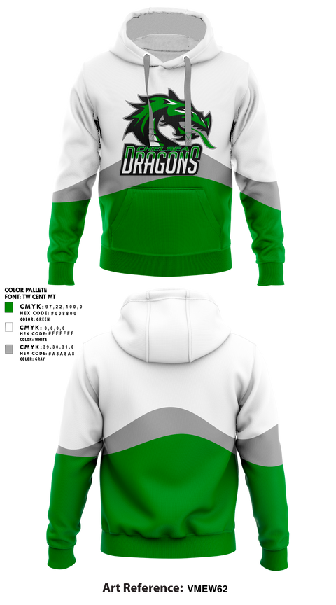 Hoodie, Chelsea Dragons, , Teamtime, Team time, sublimation, custom sports apparel, team uniforms, spirit wear, spiritwear, sports uniforms, custom shirts, team store, custom team store, fundraiser sports, apparel fundraiser
