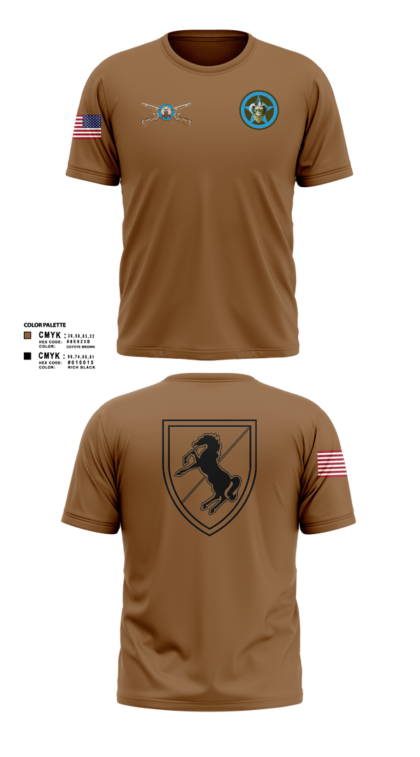 Short Sleeve Performance Shirt, Bandit Troop, Army, Teamtime, Team time, sublimation, custom sports apparel, team uniforms, spirit wear, spiritwear, sports uniforms, custom shirts, team store, custom team store, fundraiser sports, apparel fundraiser