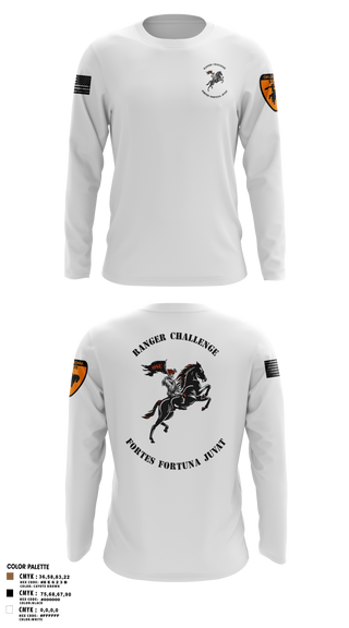 Long Sleeve Performance Shirt, Ranger Challenge, , Teamtime, Team time, sublimation, custom sports apparel, team uniforms, spirit wear, spiritwear, sports uniforms, custom shirts, team store, custom team store, fundraiser sports, apparel fundraiser