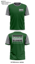 Rossburn Collegiate Raiders 57909080 Short Sleeve Performance Shirt - 41