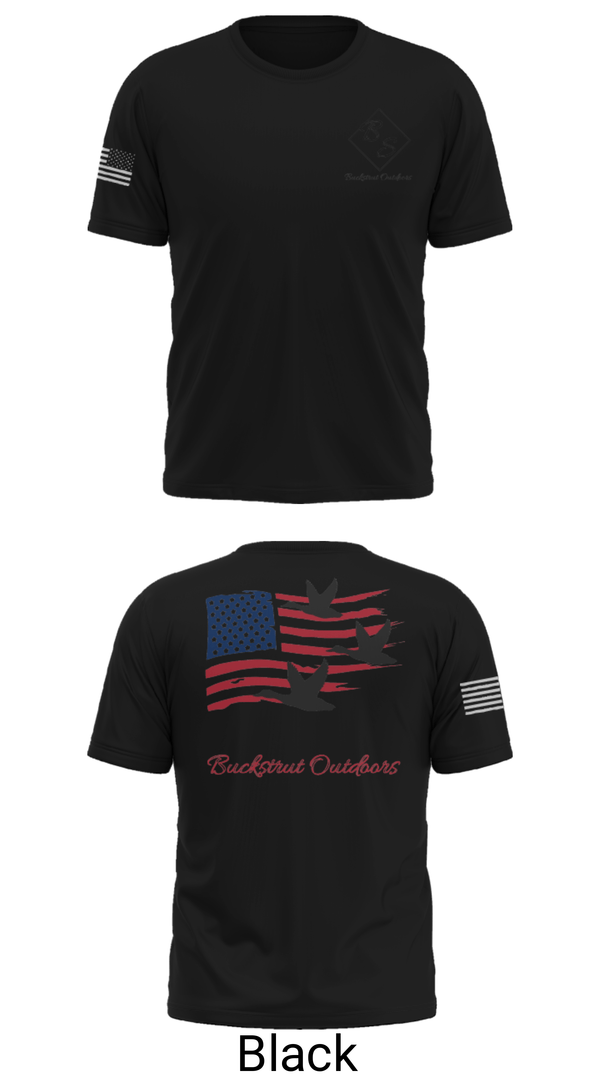 Short Sleeve Performance Shirt, Buckstrut OutdoorsBuckstrut Outdoors, , Teamtime, Team time, sublimation, custom sports apparel, team uniforms, spirit wear, spiritwear, sports uniforms, custom shirts, team store, custom team store, fundraiser sports, apparel fundraiser