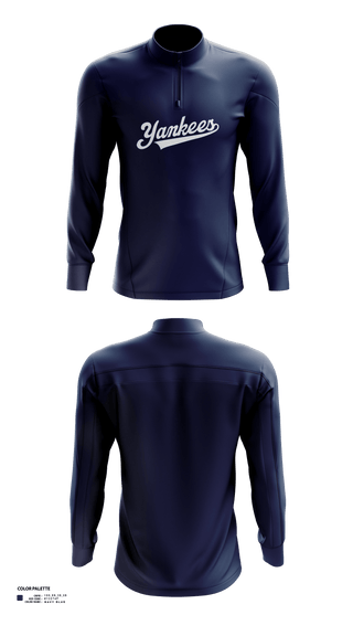 Quarter Zip Jacket, IWV Youth Baseball, Baseball, Teamtime, Team time, sublimation, custom sports apparel, team uniforms, spirit wear, spiritwear, sports uniforms, custom shirts, team store, custom team store, fundraiser sports, apparel fundraiser