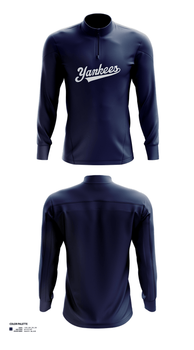 IWV Youth Baseball 93154147 Quarter Zip Jacket - 110