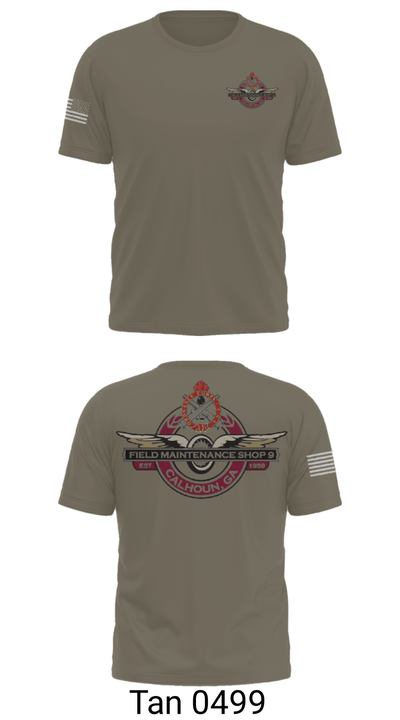FMS Calhoun 9677165 Short Sleeve Performance Shirt - 38