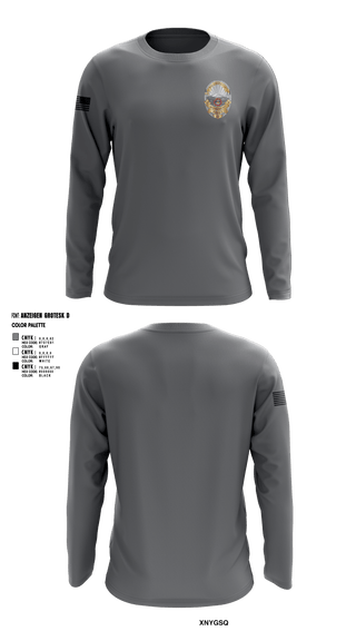 Long Sleeve Performance Shirt, Monument Police Department, Police, Teamtime, Team time, sublimation, custom sports apparel, team uniforms, spirit wear, spiritwear, sports uniforms, custom shirts, team store, custom team store, fundraiser sports, apparel fundraiser