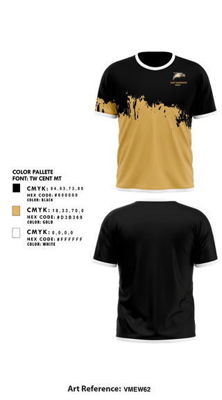 Short Sleeve Performance Shirt, East Davidson High School Golf, Golf, Teamtime, Team time, sublimation, custom sports apparel, team uniforms, spirit wear, spiritwear, sports uniforms, custom shirts, team store, custom team store, fundraiser sports, apparel fundraiser
