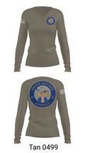 482FW 16916372 Women's Long Sleeve V-neck Shirt - 77