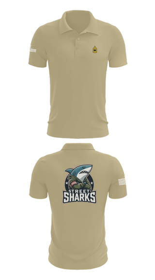 Short Sleeve Performance Polo, Pearl City Army Recruiting Station, Army, Teamtime, Team time, sublimation, custom sports apparel, team uniforms, spirit wear, spiritwear, sports uniforms, custom shirts, team store, custom team store, fundraiser sports, apparel fundraiser