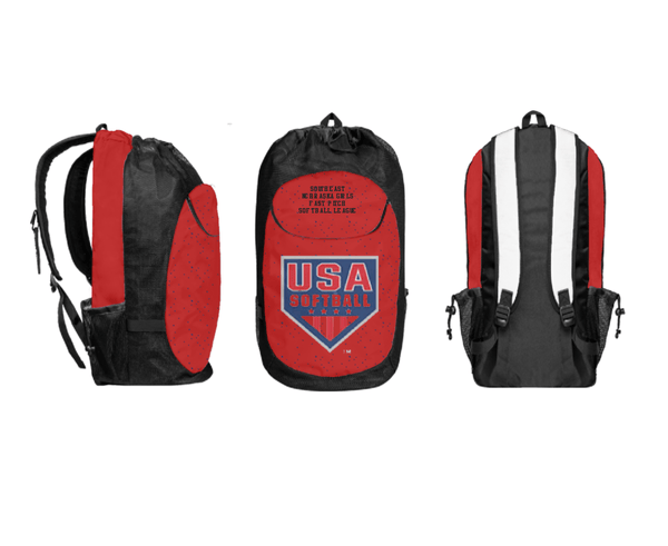 Gear Bag, Southeast Nebraska Girls Fast Pitch Softball League, Softball, Teamtime, Team time, sublimation, custom sports apparel, team uniforms, spirit wear, spiritwear, sports uniforms, custom shirts, team store, custom team store, fundraiser sports, apparel fundraiser