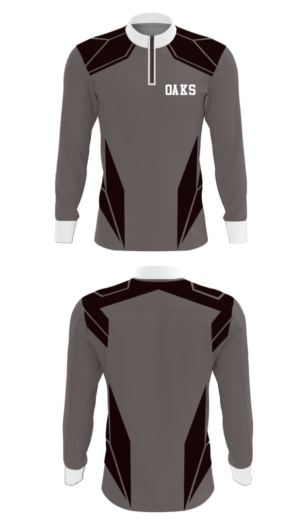 Quarter Zip Jacket, Oaks, Rugby, Teamtime, Team time, sublimation, custom sports apparel, team uniforms, spirit wear, spiritwear, sports uniforms, custom shirts, team store, custom team store, fundraiser sports, apparel fundraiser