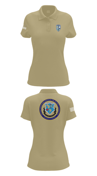 Womens Short Sleeve Performance Polo, WHINSEC, Army, Teamtime, Team time, sublimation, custom sports apparel, team uniforms, spirit wear, spiritwear, sports uniforms, custom shirts, team store, custom team store, fundraiser sports, apparel fundraiser