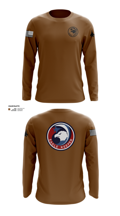 Strike Eagle Keeper Long Sleeve Performance Shirt 40