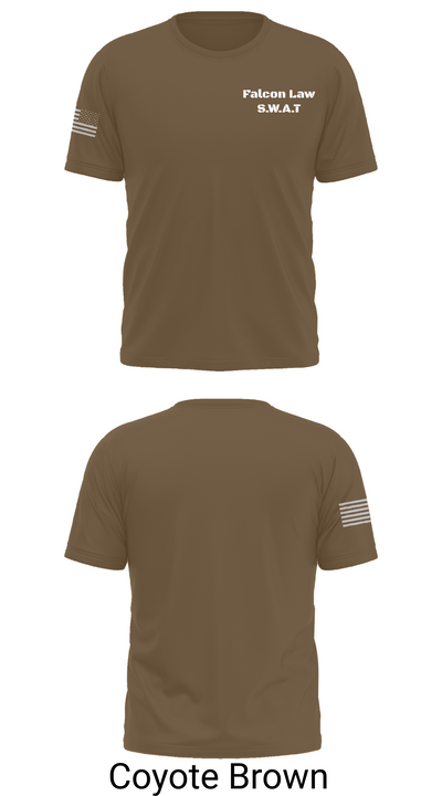 Falcon Law S.W.A.T 83258677 Old School Cotton Feel Shirt - 10
