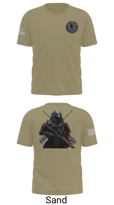 Center for Security Forces Detachment Chesapeake 88189039 Old School Cotton Feel Shirt - 86