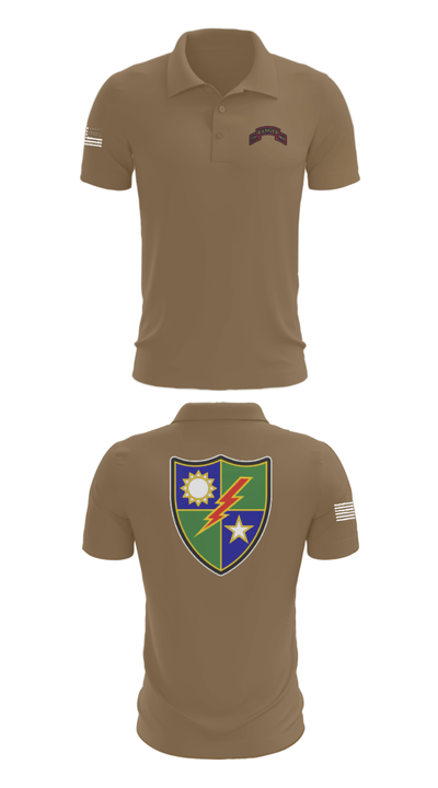 75th Ranger Regiment 53638422 Short Sleeve Performance Polo - 7