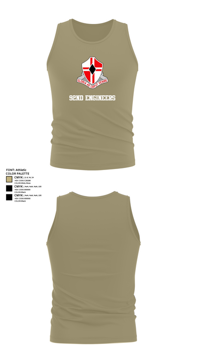 92nd Engineers 80974269 Tank Top - 99