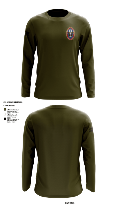 95th WMD CST 43629345 Long Sleeve Performance Shirt - 4