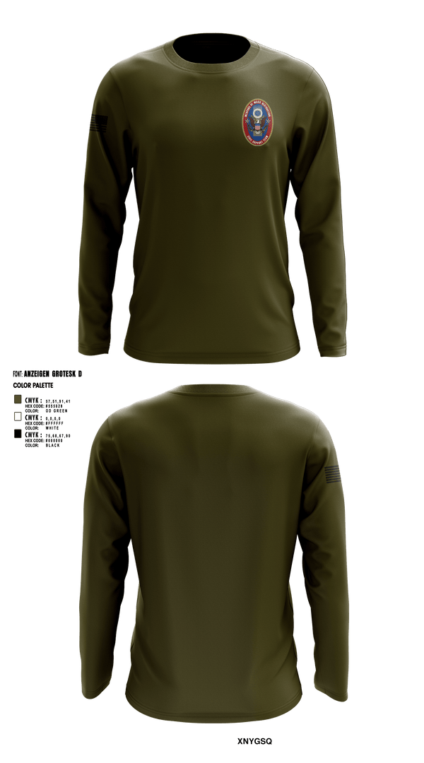 Long Sleeve Performance Shirt, 95th WMD CST, National Guard, Teamtime, Team time, sublimation, custom sports apparel, team uniforms, spirit wear, spiritwear, sports uniforms, custom shirts, team store, custom team store, fundraiser sports, apparel fundraiser