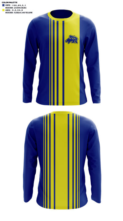Sheridan High School Golf 65673704 Long Sleeve Performance Shirt - 41
