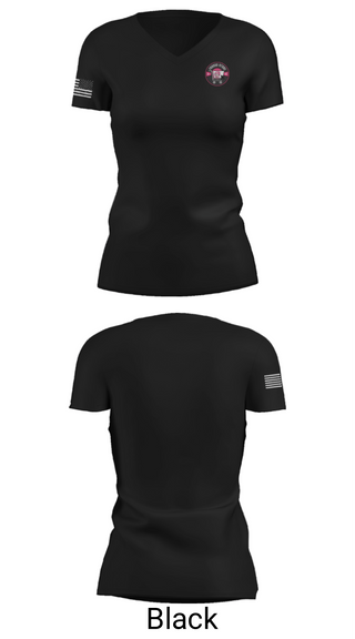 Womens Short Sleeve Vneck Shirt, Francs Store, E-Sports, Teamtime, Team time, sublimation, custom sports apparel, team uniforms, spirit wear, spiritwear, sports uniforms, custom shirts, team store, custom team store, fundraiser sports, apparel fundraiser