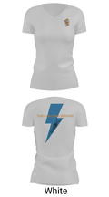 The Electric Zipper 5036144 Women's Short Sleeve V-neck Shirt - 19