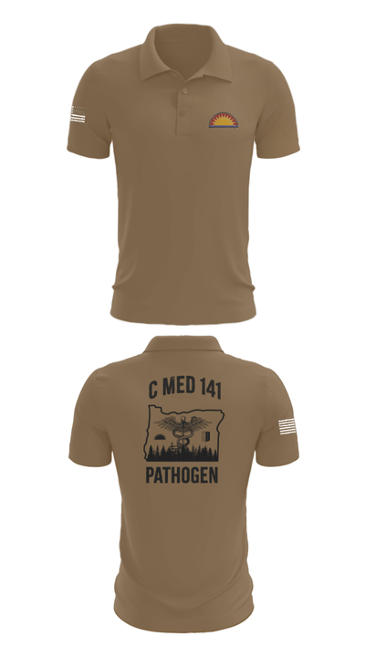 C Med 88701681 Short Sleeve Performance Polo - 7