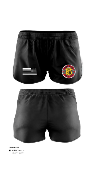 Women's Shorts, 66TH TC, Army, Teamtime, Team time, sublimation, custom sports apparel, team uniforms, spirit wear, spiritwear, sports uniforms, custom shirts, team store, custom team store, fundraiser sports, apparel fundraiser