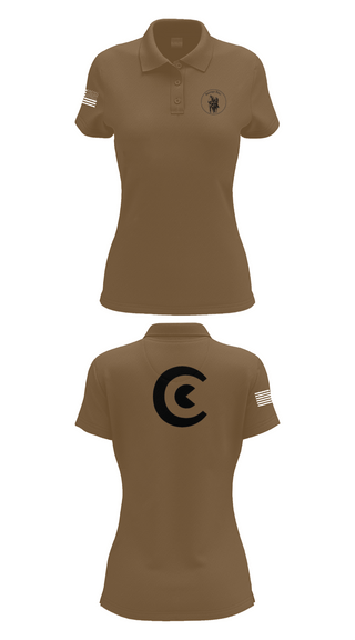 Womens Short Sleeve Performance Polo, Diniz, Army, Teamtime, Team time, sublimation, custom sports apparel, team uniforms, spirit wear, spiritwear, sports uniforms, custom shirts, team store, custom team store, fundraiser sports, apparel fundraiser
