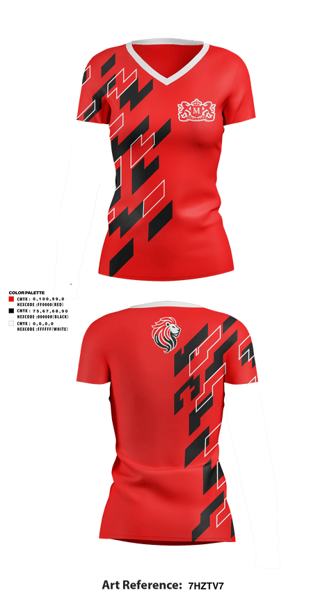 Womens Short Sleeve Vneck Shirt, Monarchs, Women's Soccer, Teamtime, Team time, sublimation, custom sports apparel, team uniforms, spirit wear, spiritwear, sports uniforms, custom shirts, team store, custom team store, fundraiser sports, apparel fundraiser
