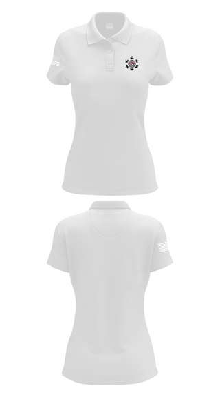 Womens Short Sleeve Performance Polo, Starlite Vaulters, Cheer, Teamtime, Team time, sublimation, custom sports apparel, team uniforms, spirit wear, spiritwear, sports uniforms, custom shirts, team store, custom team store, fundraiser sports, apparel fundraiser