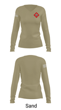 1/6 58710445 Women's Long Sleeve V-neck Shirt -1 97