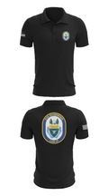USS RUSHMORE 78932182 Short Sleeve Performance Polo - 26