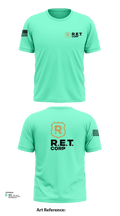 RET CORP 33326250 Short Sleeve Performance Shirt - 120