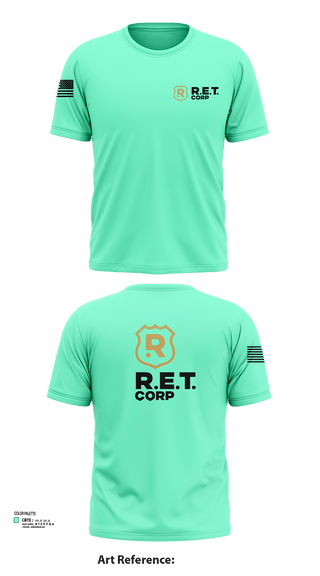 Short Sleeve Performance Shirt, RET CORP, Police, Teamtime, Team time, sublimation, custom sports apparel, team uniforms, spirit wear, spiritwear, sports uniforms, custom shirts, team store, custom team store, fundraiser sports, apparel fundraiser