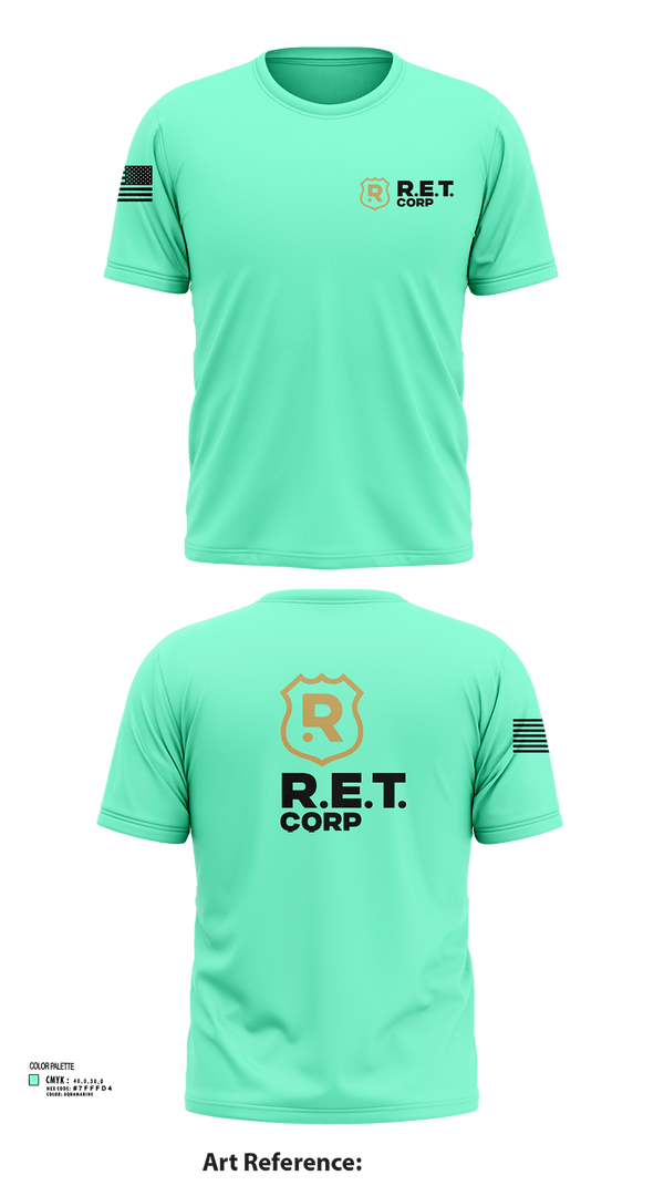 Short Sleeve Performance Shirt, RET CORP, Police, Teamtime, Team time, sublimation, custom sports apparel, team uniforms, spirit wear, spiritwear, sports uniforms, custom shirts, team store, custom team store, fundraiser sports, apparel fundraiser