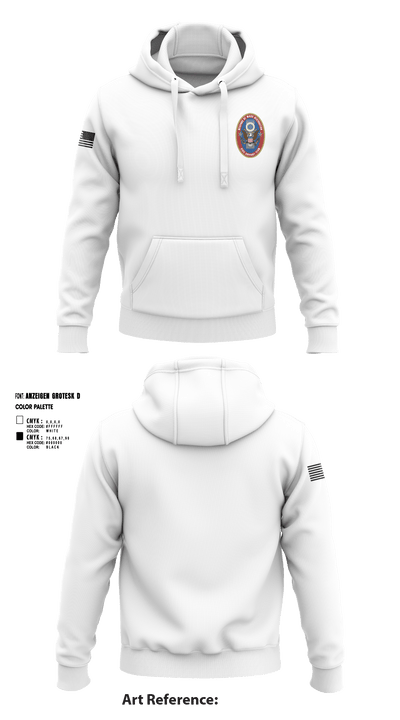 95th WMD CST 43629345 Hoodie - 3