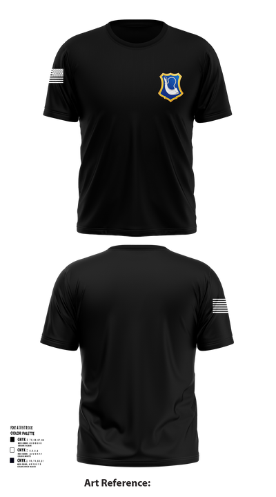 C-Co. 1-181st 51621268 Short Sleeve Performance Shirt - 102
